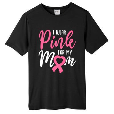 I Wear Pink For My Mom Gift Tall Fusion ChromaSoft Performance T-Shirt