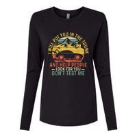 I Will Put You In The Trunk And Help People Funny Gift Womens Cotton Relaxed Long Sleeve T-Shirt