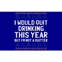 I Would Quit Ing This Year Funny Happy New Year Humor Gift Bumper Sticker