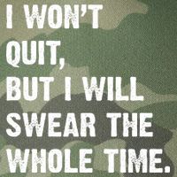 I Won't Quit But I Will Swear The Whole Time Funny Legacy Tie Dye Trucker Hat