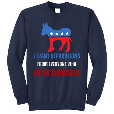 I Want Reparations From Everyone Who Voted Democrat Sweatshirt