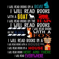 I Will Read Books Everywhere Flexfit Unipanel Trucker Cap