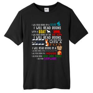 I Will Read Books Everywhere Tall Fusion ChromaSoft Performance T-Shirt