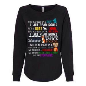 I Will Read Books Everywhere Womens California Wash Sweatshirt