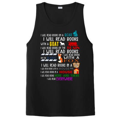 I Will Read Books Everywhere PosiCharge Competitor Tank