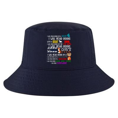 I Will Read Books Everywhere Cool Comfort Performance Bucket Hat