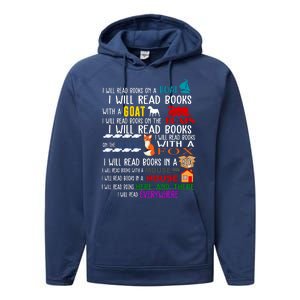 I Will Read Books Everywhere Performance Fleece Hoodie