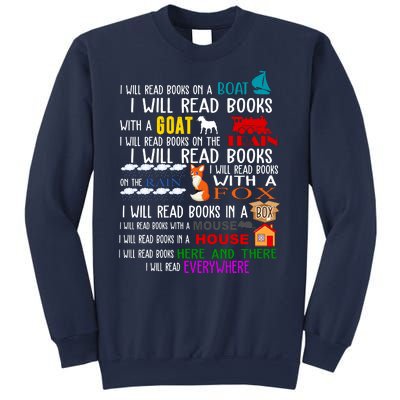 I Will Read Books Everywhere Sweatshirt