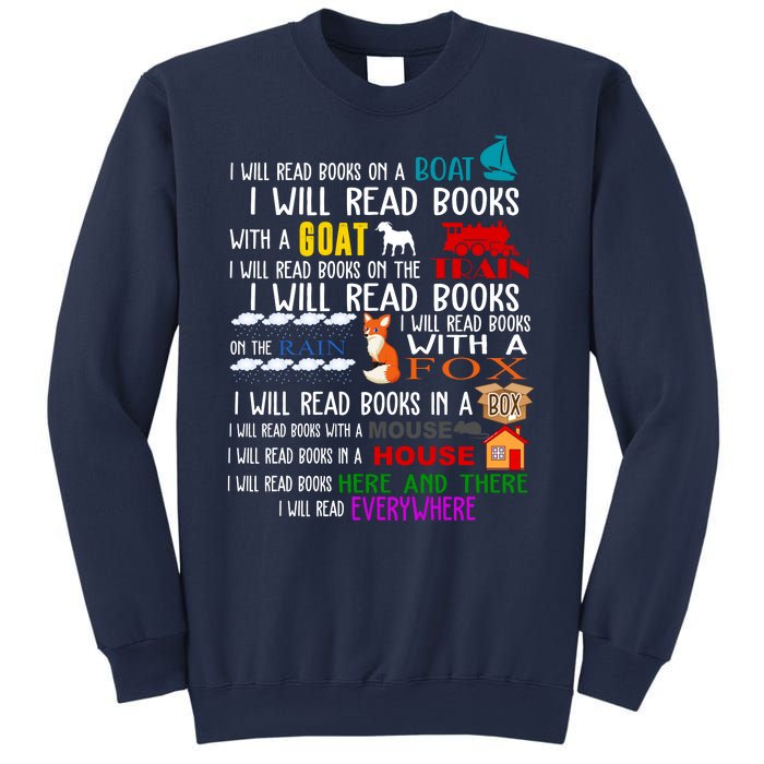 I Will Read Books Everywhere Sweatshirt