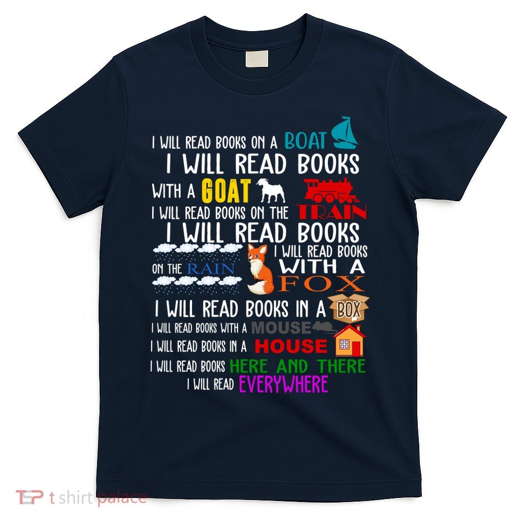 I Will Read Books Everywhere T-Shirt