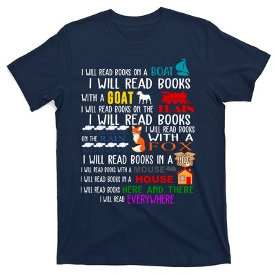 I Will Read Books Everywhere T-Shirt