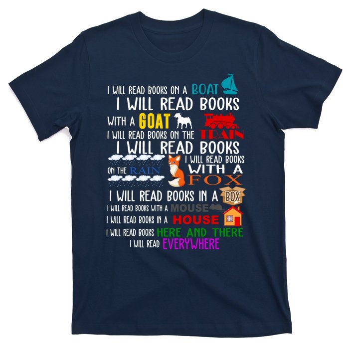 I Will Read Books Everywhere T-Shirt