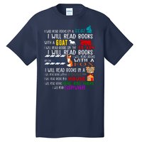 I Will Read Books Everywhere Tall T-Shirt