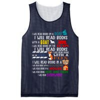 I Will Read Books Everywhere Mesh Reversible Basketball Jersey Tank