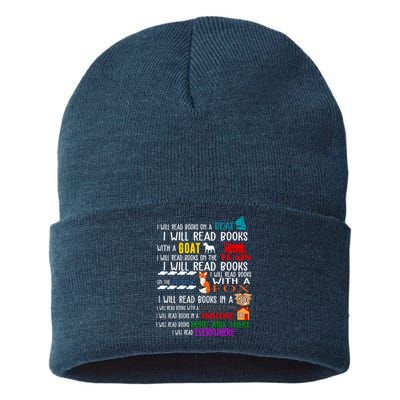 I Will Read Books Everywhere Sustainable Knit Beanie