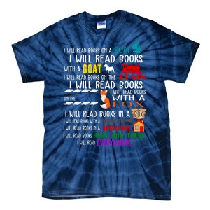 I Will Read Books Everywhere Tie-Dye T-Shirt