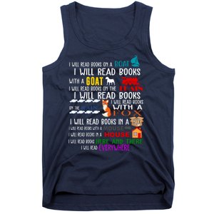 I Will Read Books Everywhere Tank Top