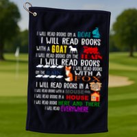I Will Read Books Everywhere Golf Towel