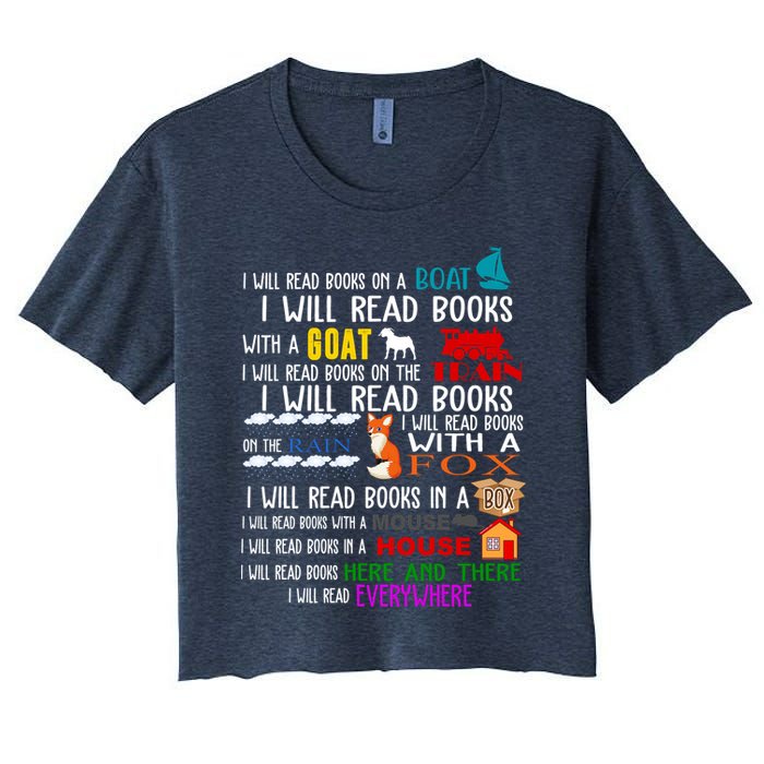 I Will Read Books Everywhere Crop Top