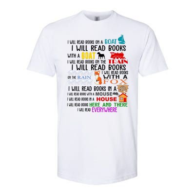 I Will Read Books Everywhere Softstyle® CVC T-Shirt