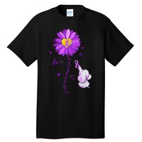 I Will Remember For You Elephant Alzheimers Awareness Tall T-Shirt