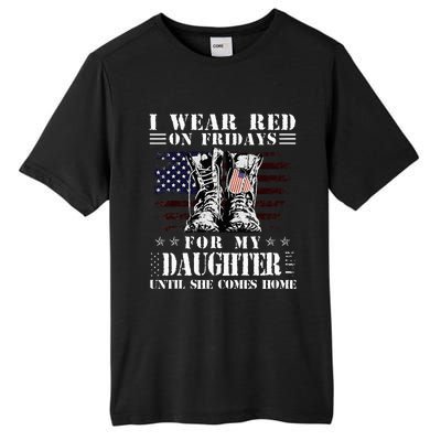 I Wear Red On Fridays For My Daughter Until She Comes Home Tall Fusion ChromaSoft Performance T-Shirt