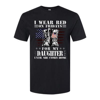 I Wear Red On Fridays For My Daughter Until She Comes Home Softstyle® CVC T-Shirt