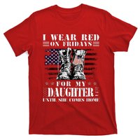 I Wear Red On Fridays For My Daughter Until She Comes Home T-Shirt