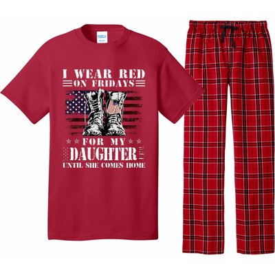 I Wear Red On Fridays For My Daughter Until She Comes Home Pajama Set