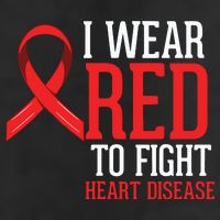 I Wear Red For Heart Disease Awareness Beanie
