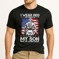 I Wear Red On Fridays For My Son Until He Comes Home Red White And Blue Cooling Performance Crew T-Shirt