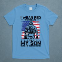 I Wear Red On Fridays For My Son Until He Comes Home Red White And Blue T-Shirt