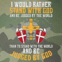 I Would Rather Stand With God Jesus Christian Legacy Tie Dye Trucker Hat