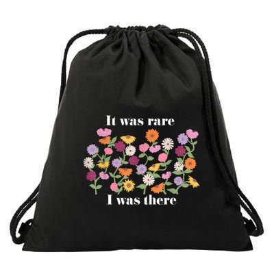 It Was Rare Funny I Was There For Women Drawstring Bag