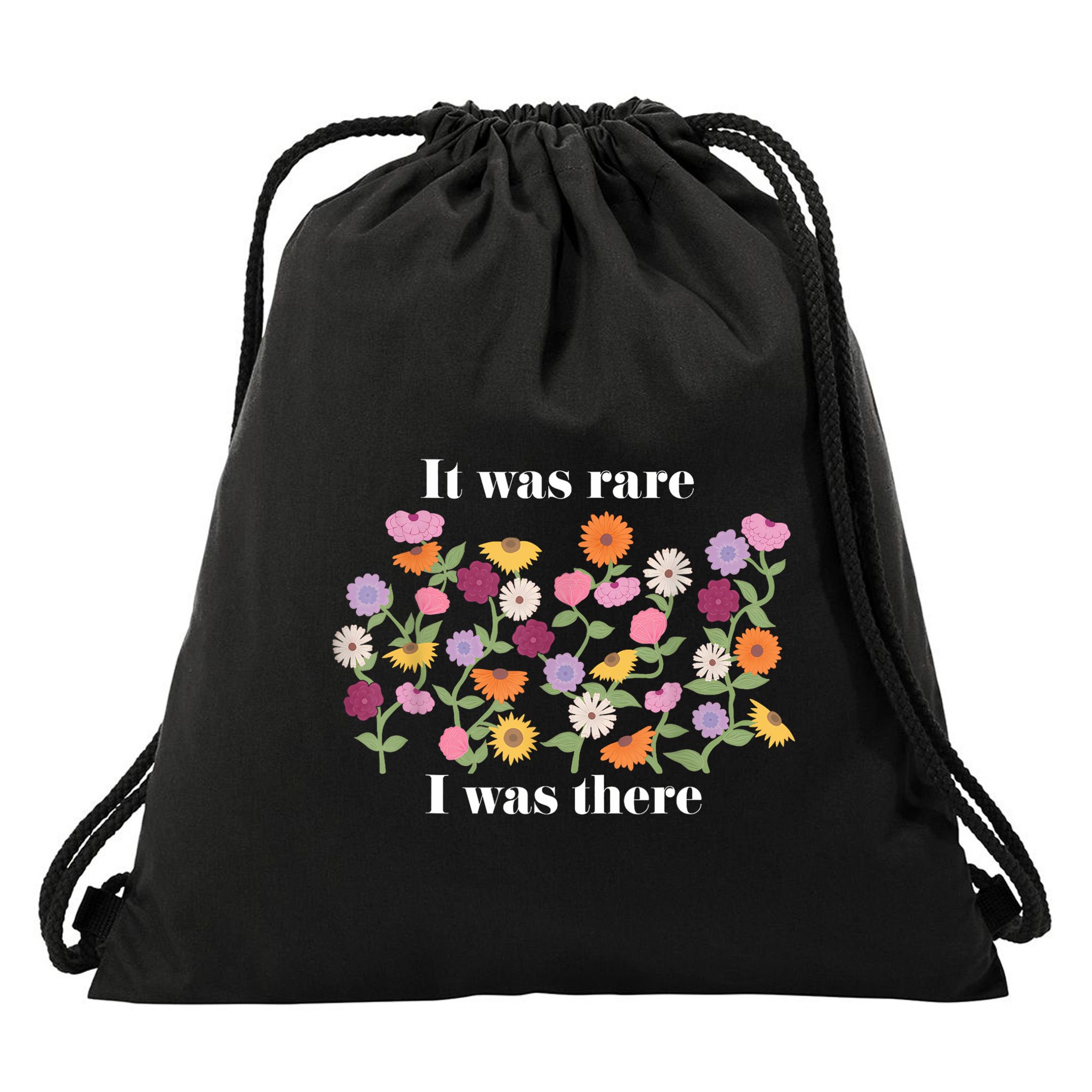 It Was Rare Funny I Was There For Women Drawstring Bag