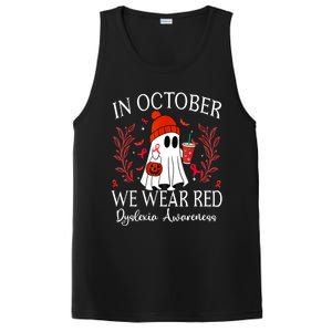 I Wear Red Dyslexia Awareness Month Dyslexia PosiCharge Competitor Tank