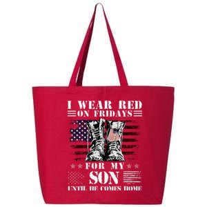 I Wear Red On Fridays For My SON Until He Comes Home 25L Jumbo Tote