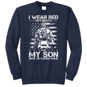 I Wear Red On Fridays For My Son Until He Comes Home Sweatshirt