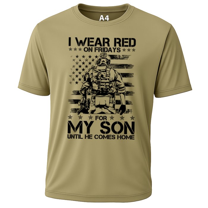 I Wear Red On Fridays For My Son Until He Comes Home Cooling Performance Crew T-Shirt