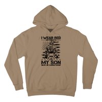 I Wear Red On Fridays For My Son Until He Comes Home Hoodie