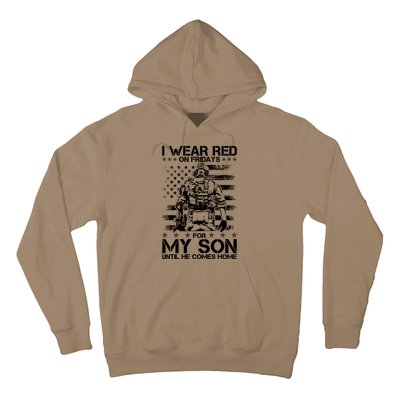 I Wear Red On Fridays For My Son Until He Comes Home Hoodie