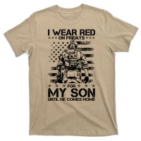 I Wear Red On Fridays For My Son Until He Comes Home T-Shirt