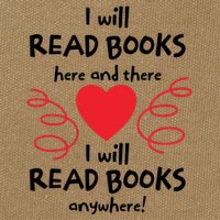 I Will Read Books Here And There I Will Read Books Anywhere Cotton Canvas Backpack