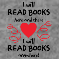 I Will Read Books Here And There I Will Read Books Anywhere 7-Panel Snapback Hat