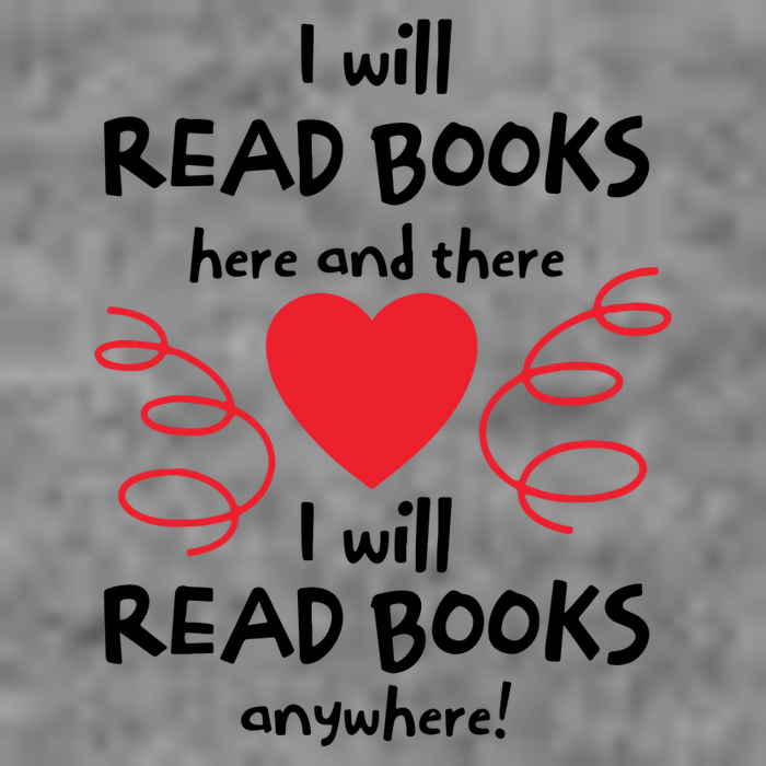I Will Read Books Here And There I Will Read Books Anywhere 7-Panel Snapback Hat