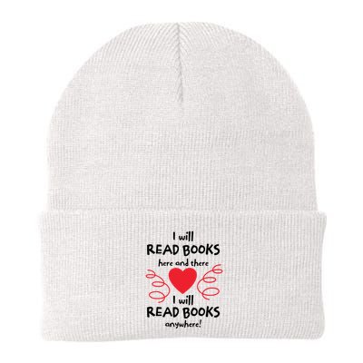 I Will Read Books Here And There I Will Read Books Anywhere Beanie