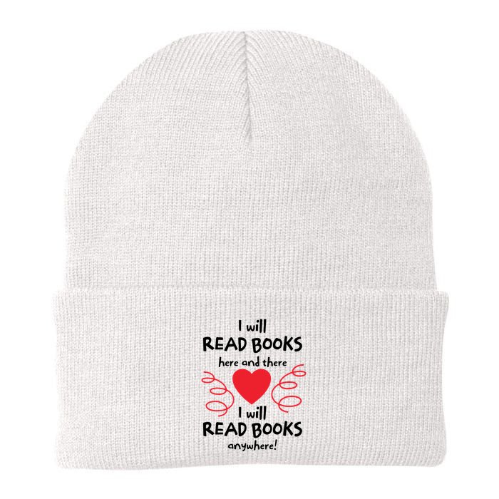 I Will Read Books Here And There I Will Read Books Anywhere Beanie