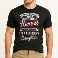 I Was Raised By My Hero Proud Veterans Daughter Cooling Performance Crew T-Shirt