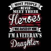 I Was Raised By My Hero Proud Veterans Daughter 16 in Basic Backpack