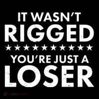 It Wasn't Rigged You're Just A Loser Sustainable Beanie